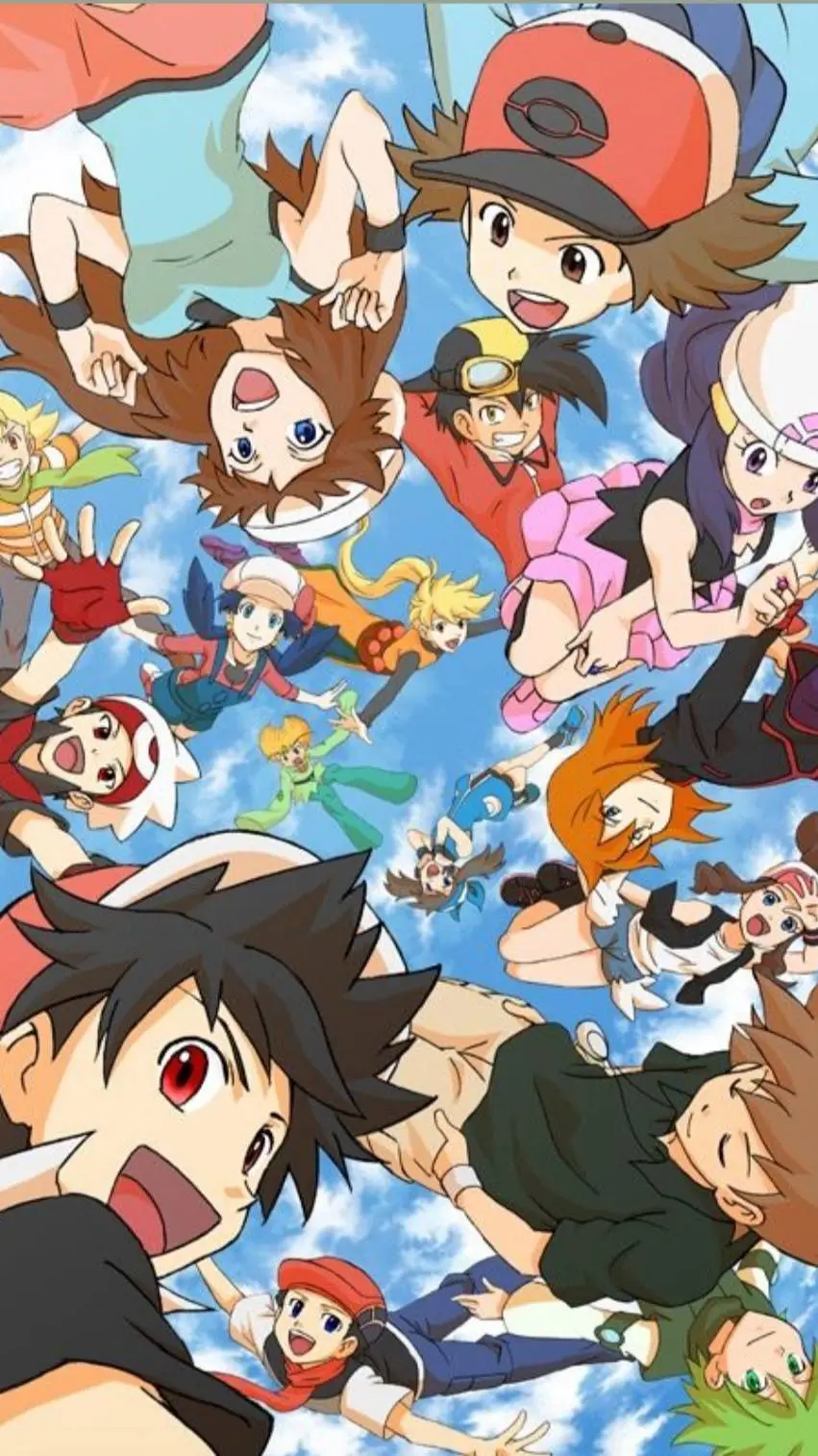 ai character: mundo Pokémon  background