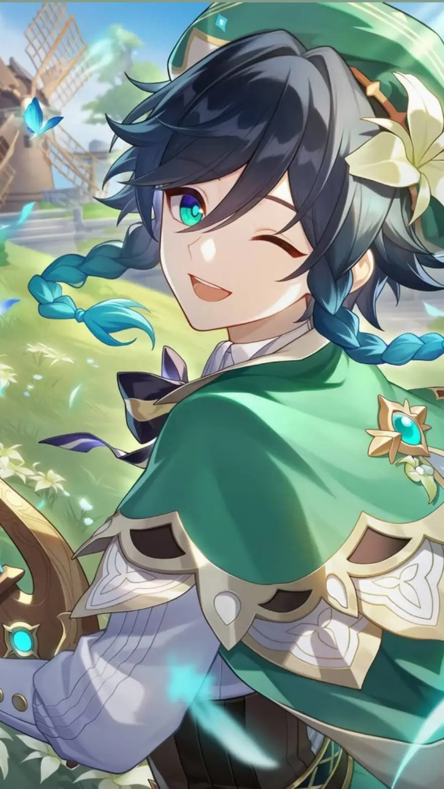 ai character: venti  background