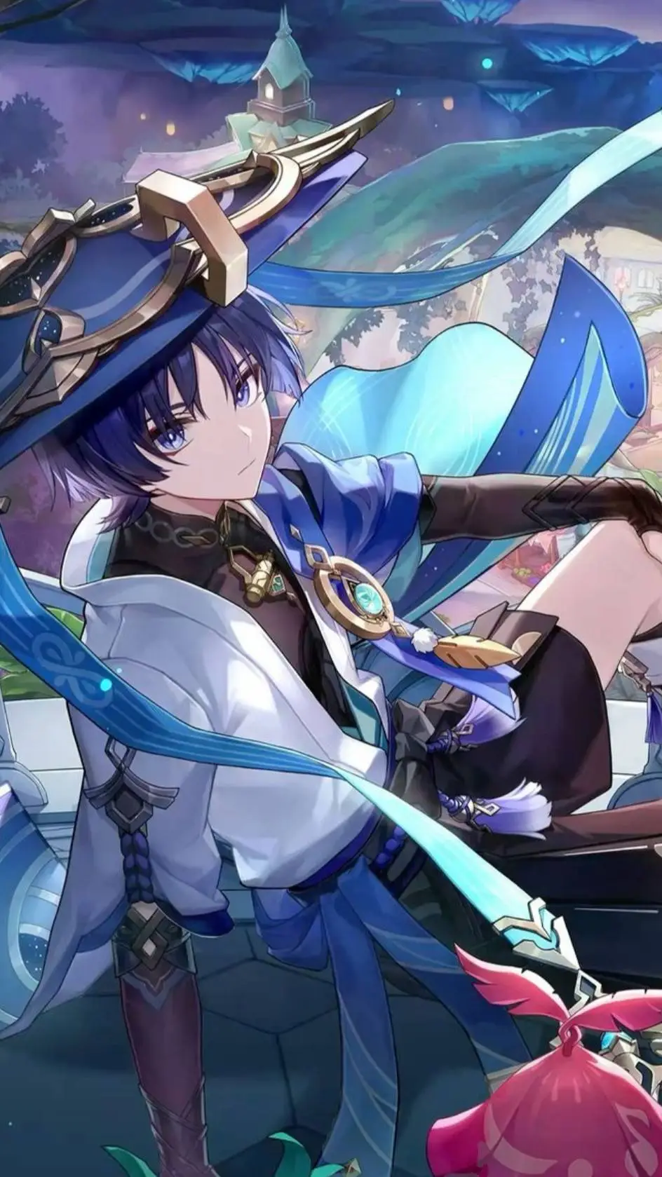 ai character: wanderen  background