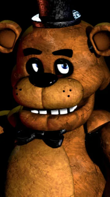 ai character: Freddy Fazbear  background