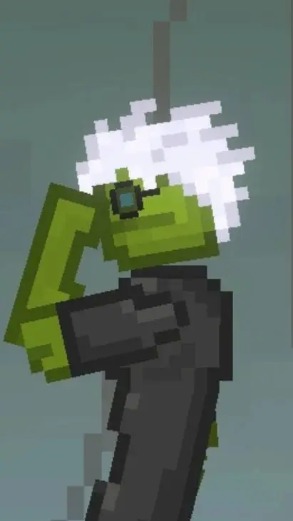 ai character: gojo melon  background