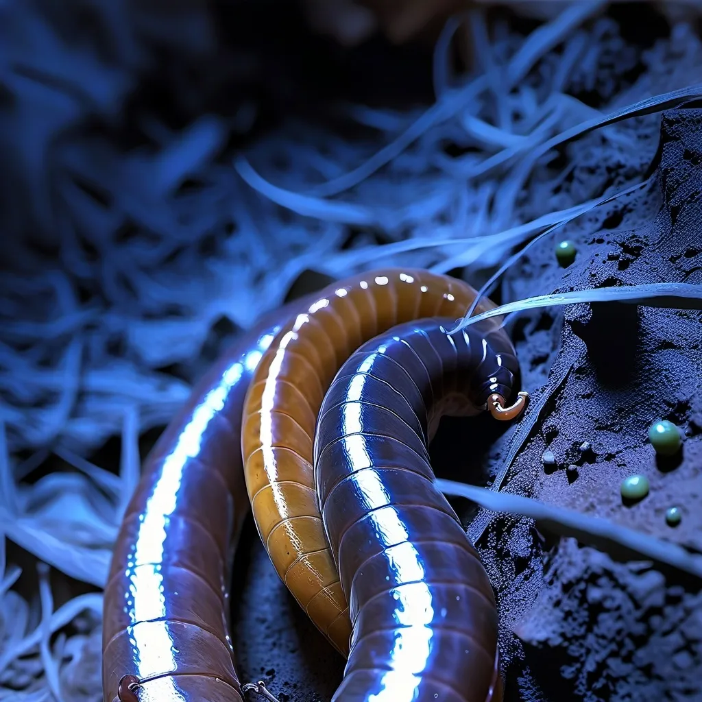 chat with ai character: a normal worm