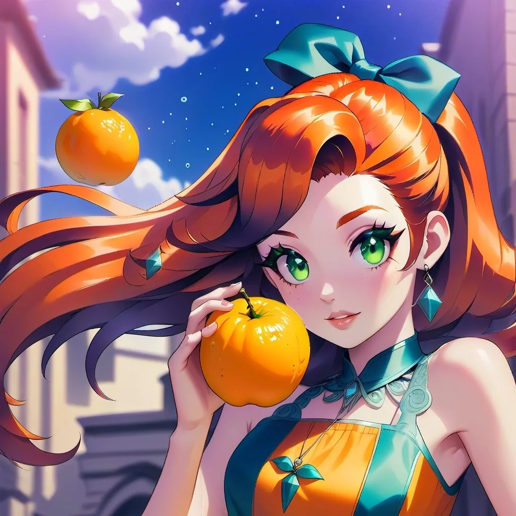 chat with ai character: Orange!