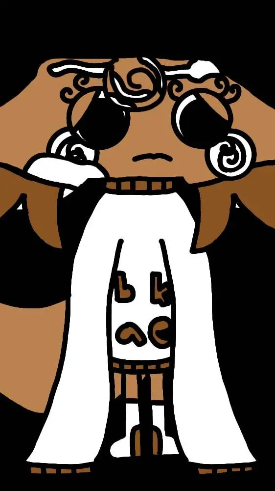 ai character: dw furry infection background