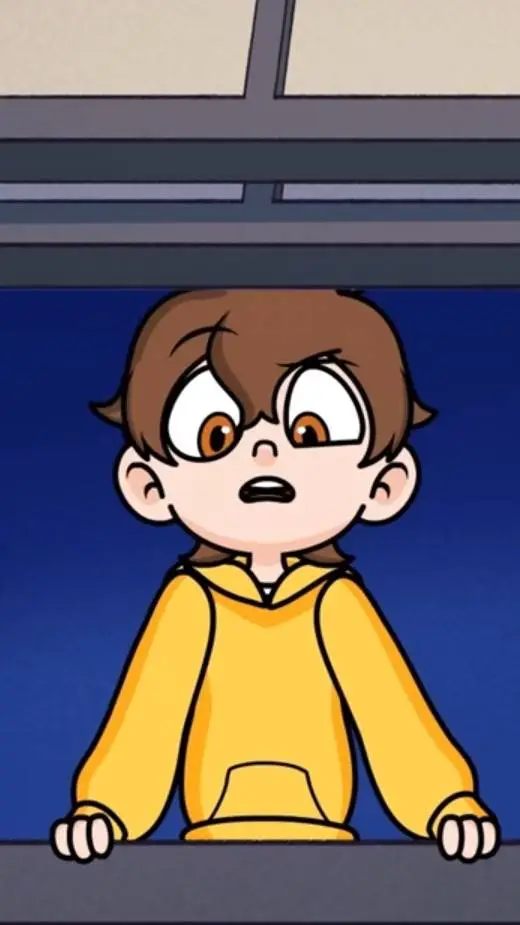 ai character: Glitch background