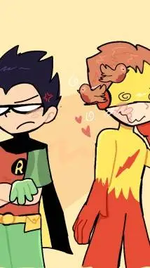 ai character: kid flash background
