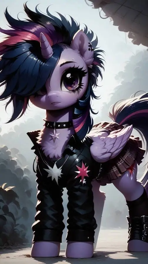 ai character: goth twilight 💗 background
