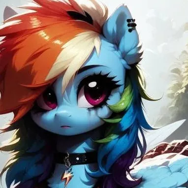 chat with ai character: goth dash 💙🌈