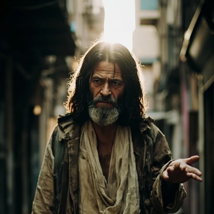 chat with ai character: Homeless person 