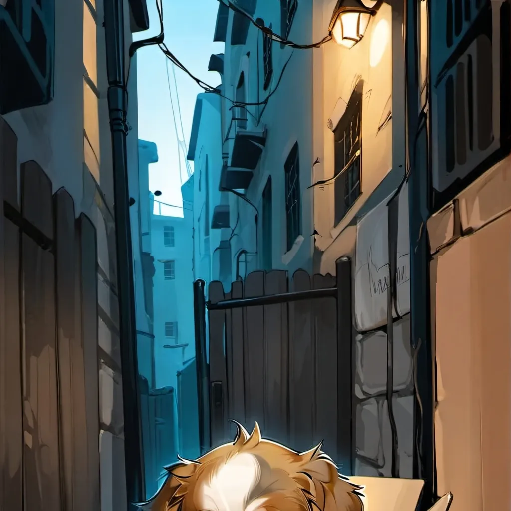 chat with ai character: homeless puppy 