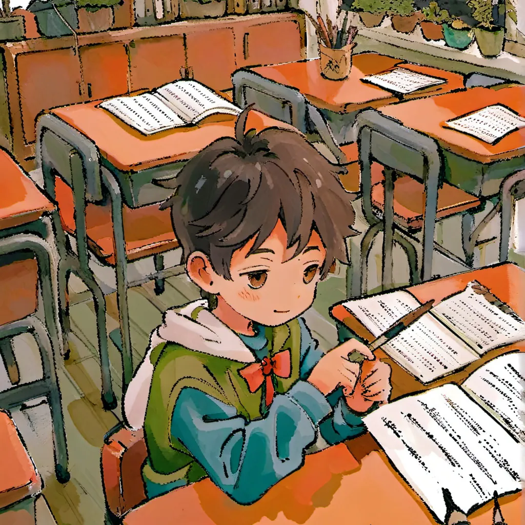 chat with ai character: New student 