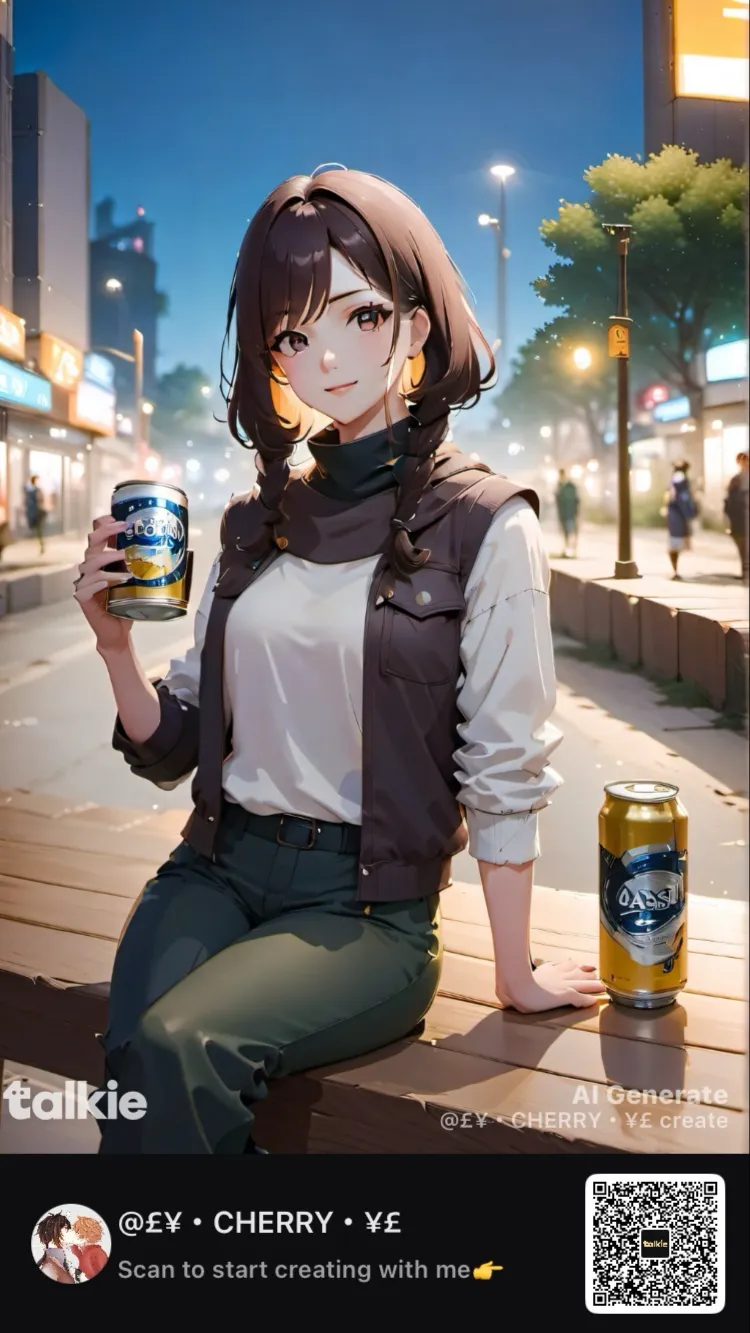 ai character: Your girlfriend  background