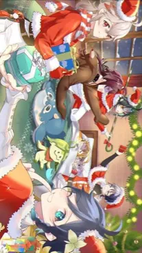 ai character: Anemo boys X-MAS  background