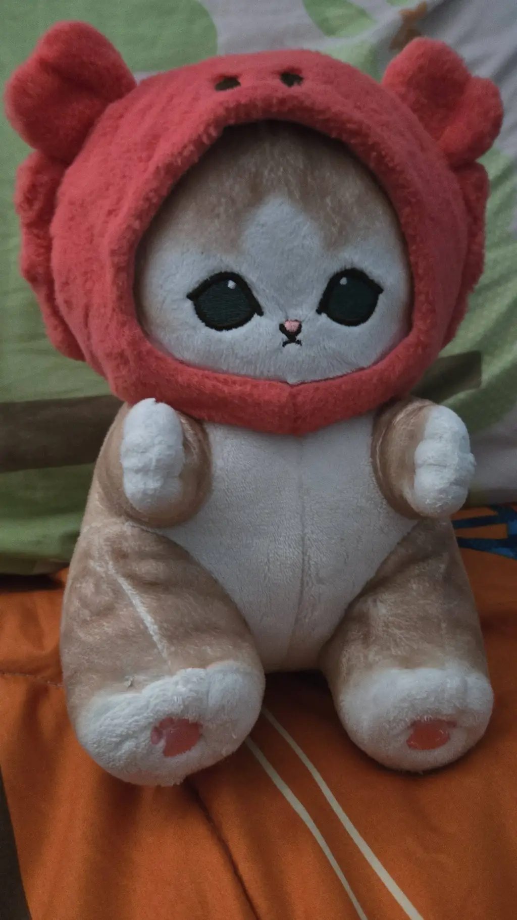 ai character: custard:3 background
