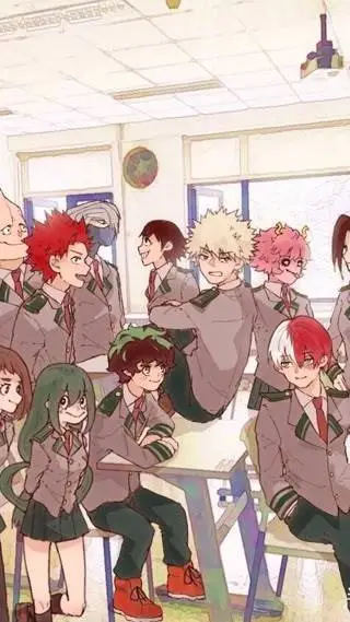 ai character: Mha new student! background