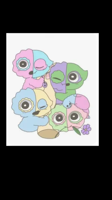 ai character: Bg friends background
