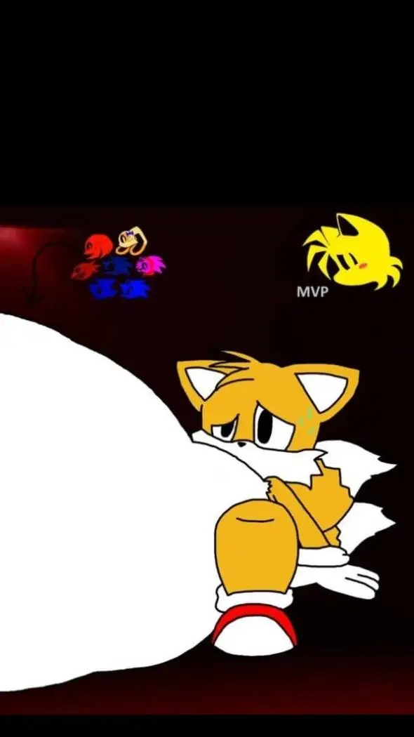 ai character: Tails vore!?(XD) background