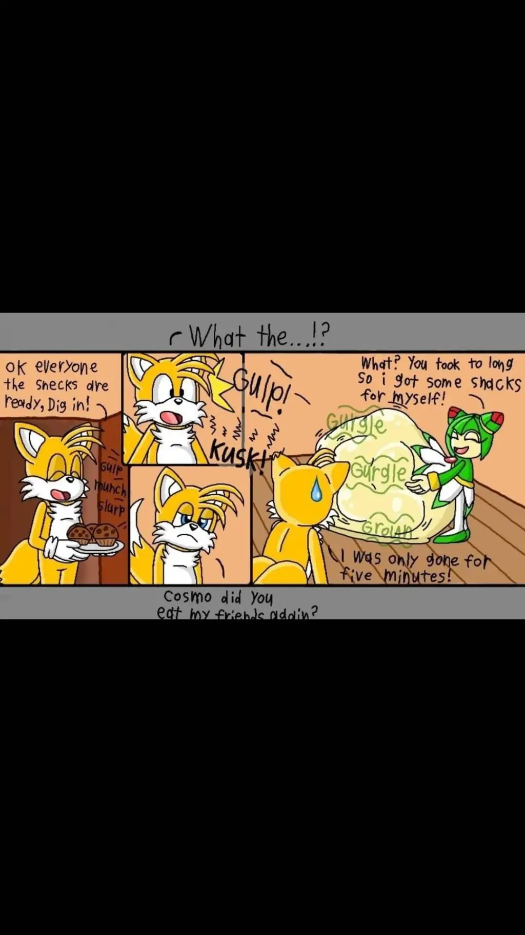 ai character: cosmovore fríends background