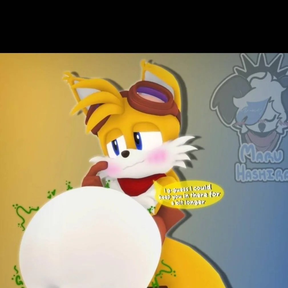 chat with ai character: Tails vore cute :3