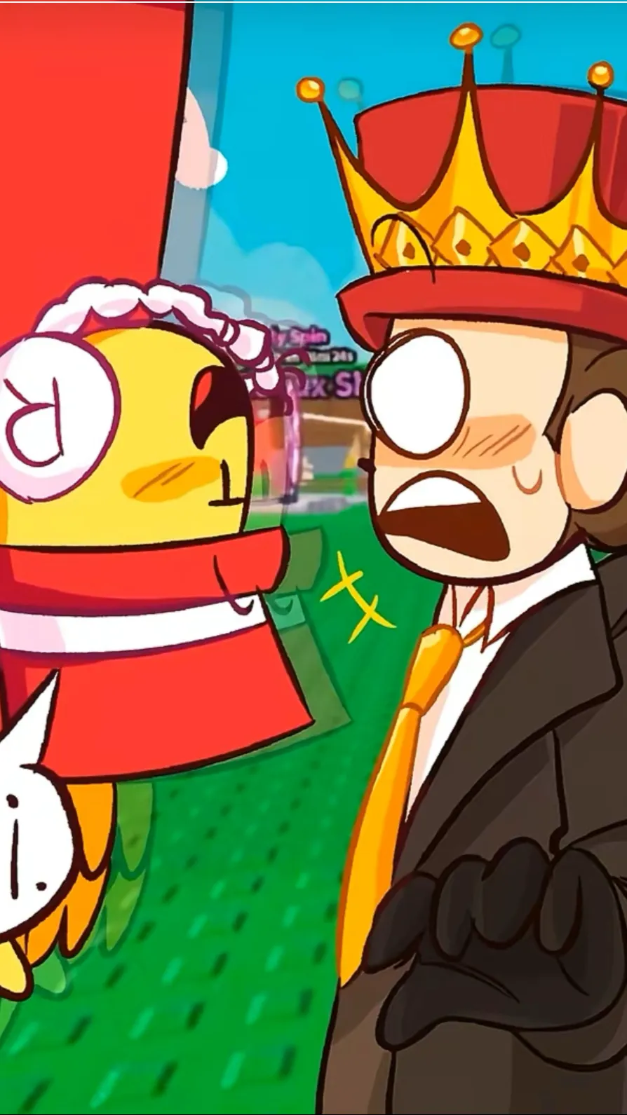 ai character: Sammy x jandel background