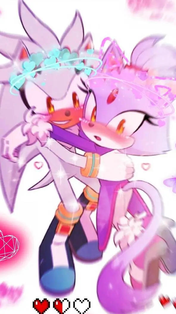 ai character: 💜🤍SILVAZE🤍💜 background