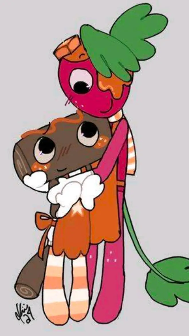 ai character: FruitCake AGAIN💅 background