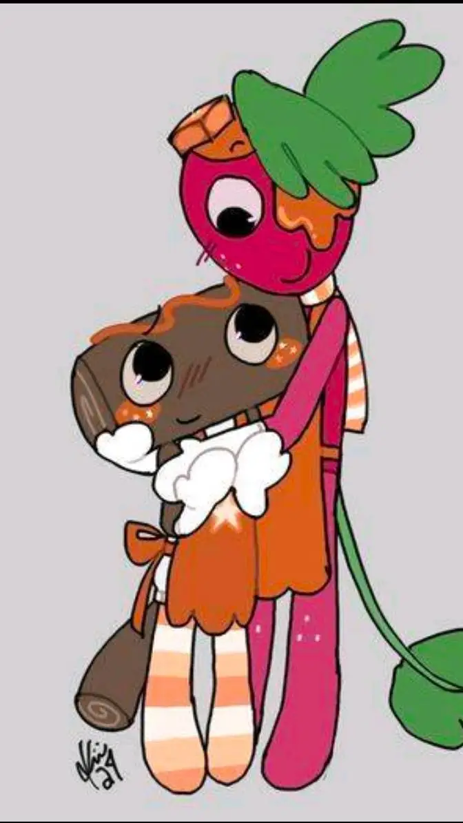 ai character: Fruitcake AGAIN background