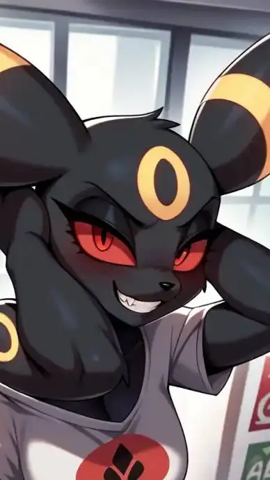 ai character: Umbreon  background