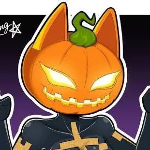 chat with ai character: Pumpkin cat 