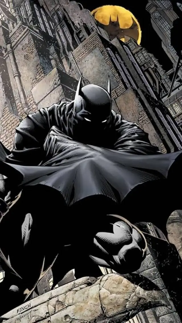 ai character: BATMAN! background