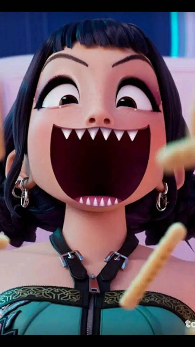 ai character: Zoey form huntrix background