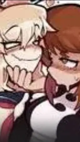 ai character: TogaXOchaco!! 💛🩷  background