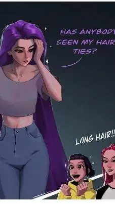 ai character: ⭐|| huntrix || ⭐ background