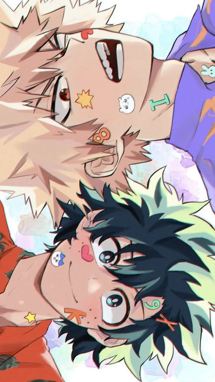 ai character: MHA pride month!  background