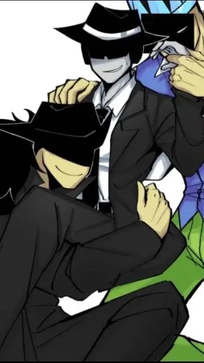 ai character: Mafioso VS ITrappe background