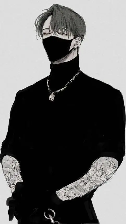 ai character: Ден 🖤🍷 background