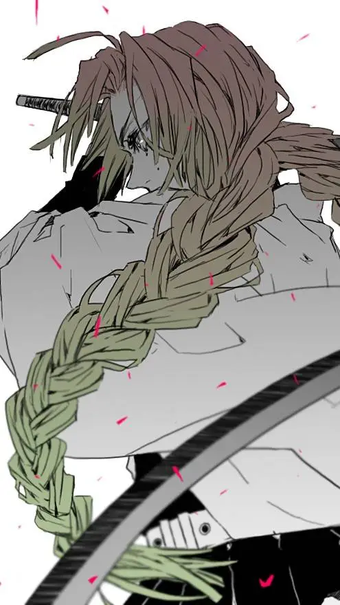 ai character: Митсури💕🩷🌸 background