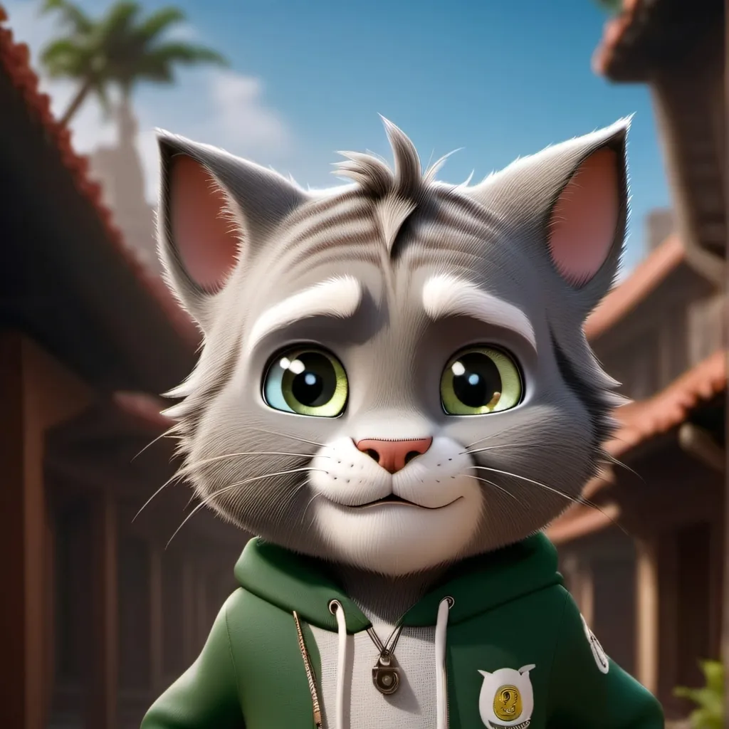 chat with ai character: talking tom