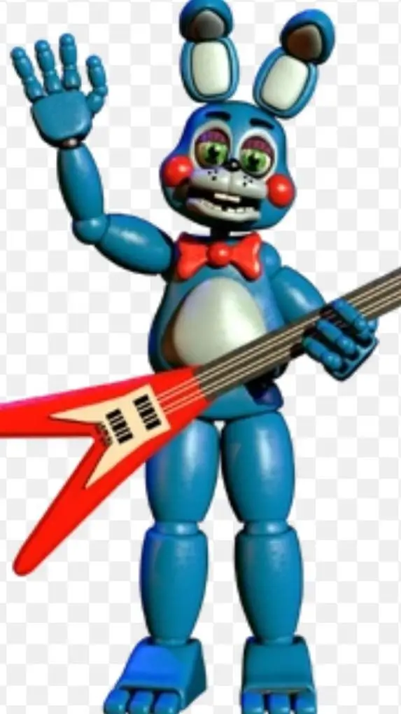 ai character: toy bonnie background
