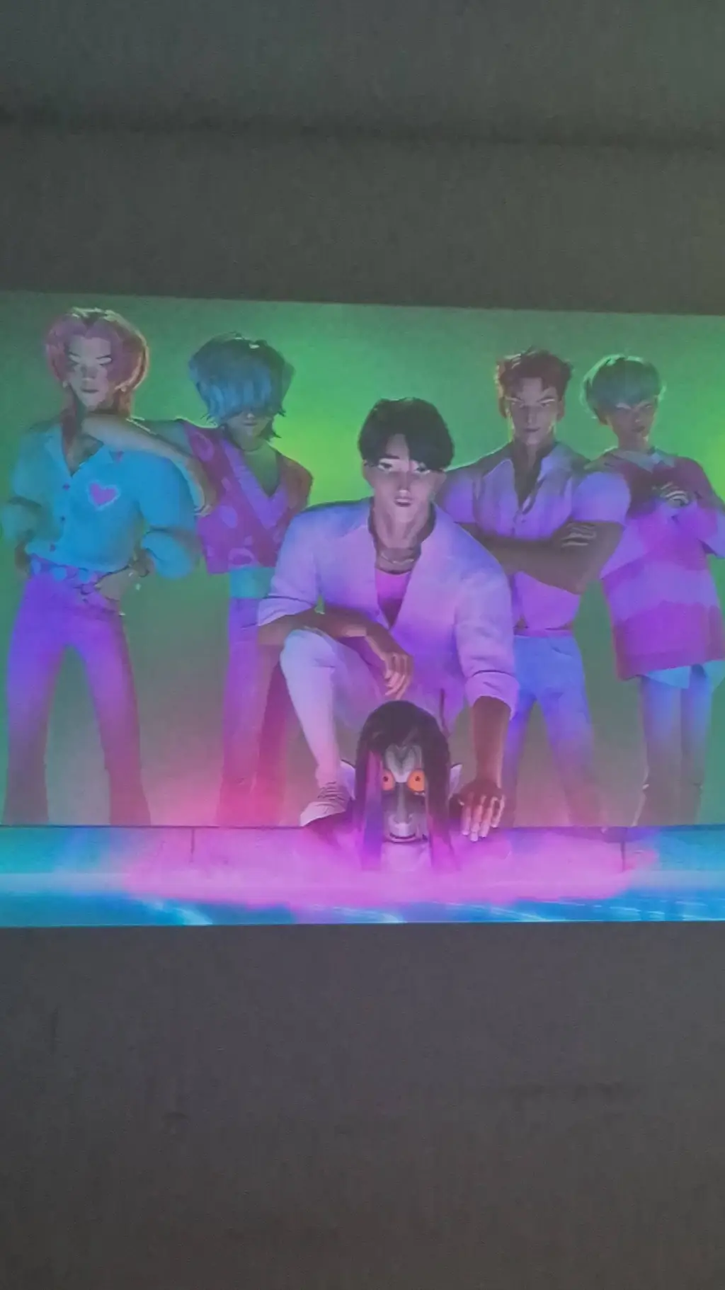 ai character: Kpop Demon Hunters background