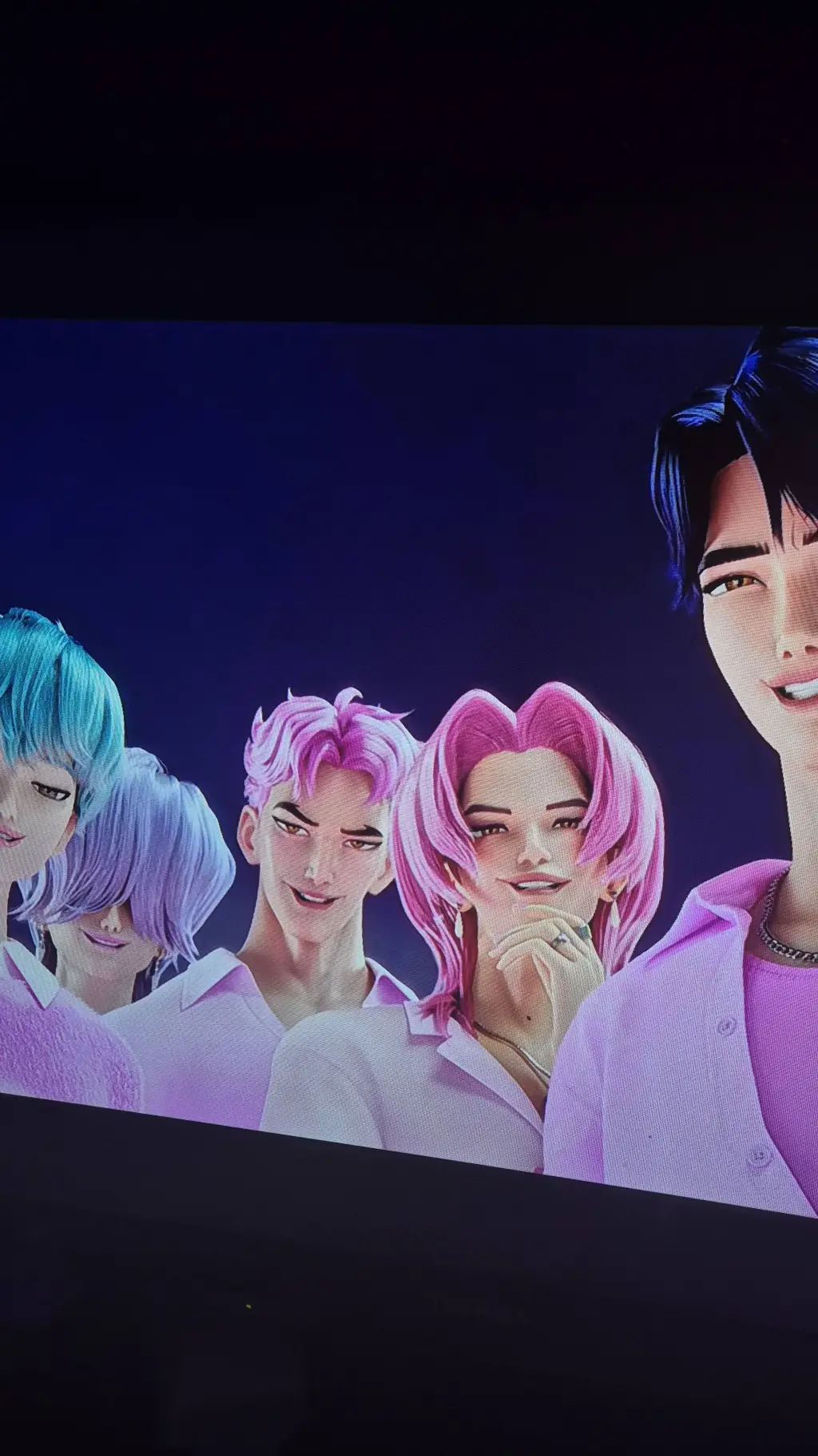 ai character: kpop demon hunters background