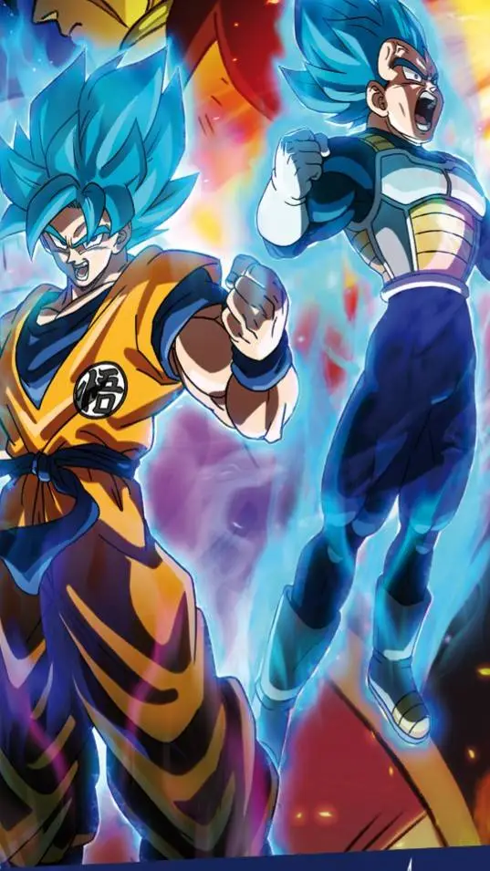 ai character: Goku e Vegeta  background