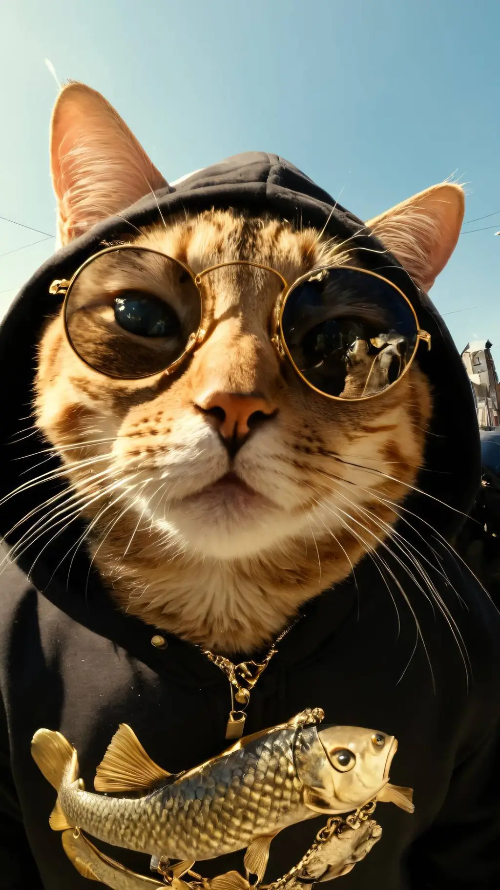 ai character: THE CAT GANG background