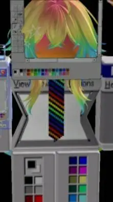ai character: 💯Brinna🩵🩷 background