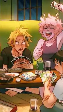 ai character: Bksquad game night background