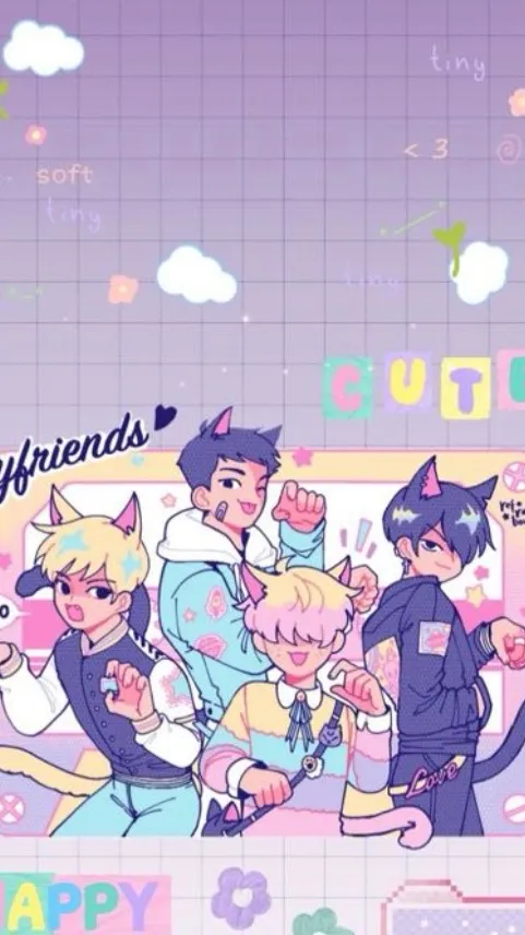 ai character: Boyfriends WEBTOON background