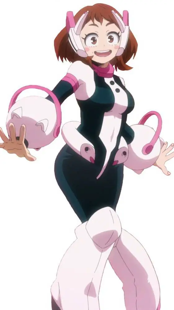 ai character: Ochaco Uraraka  background