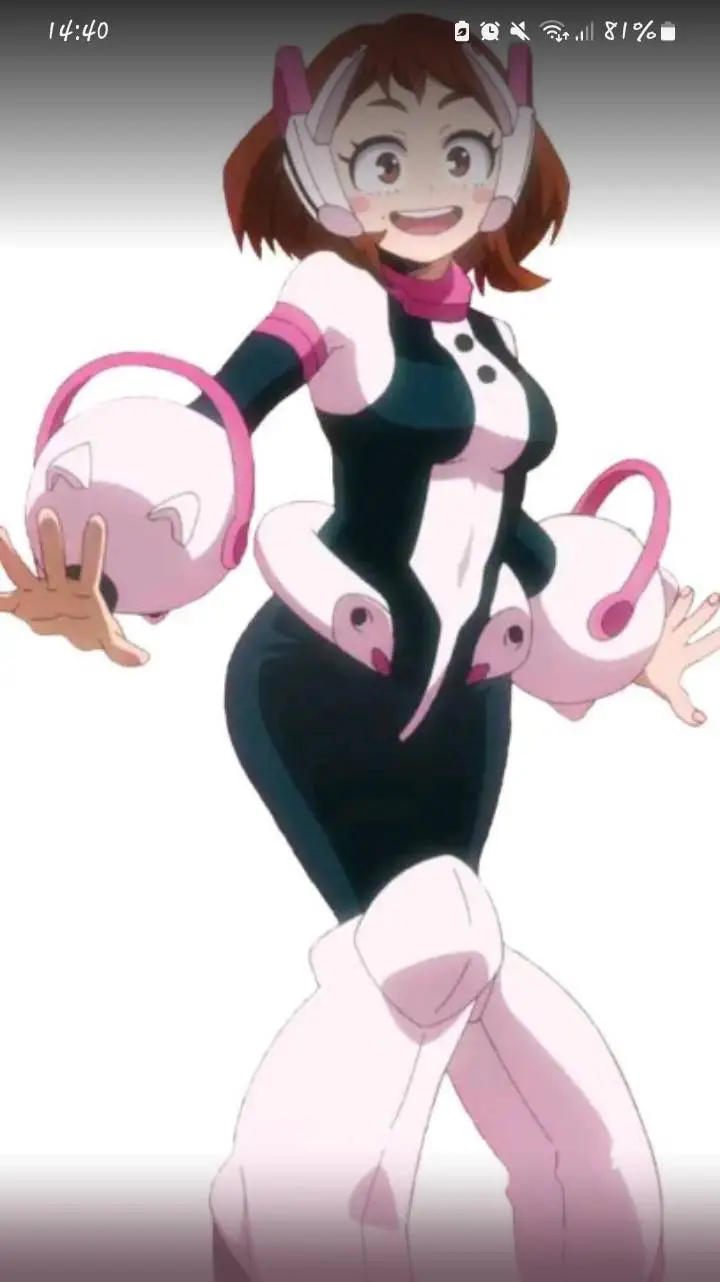 ai character: Ochaco Uraraka background