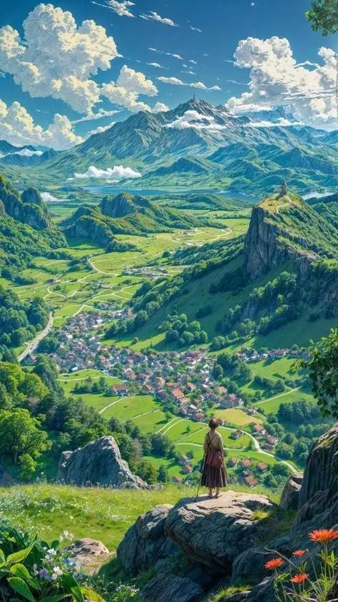 ai character: Isekai background
