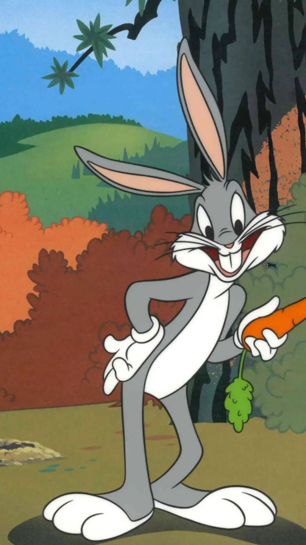 ai character: Bugs Bunny background